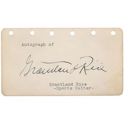 Grantland Rice