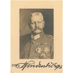 Paul von Hindenburg