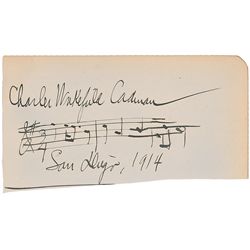 Charles Wakefield Cadman