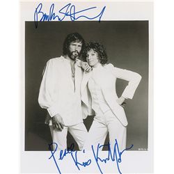Barbra Streisand and Kris Kristofferson