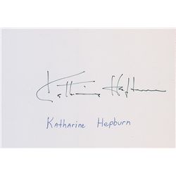 Katharine Hepburn