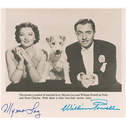 William Powell and Myrna Loy