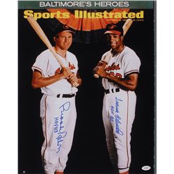 Frank Robinson and Brooks Robinson
