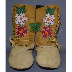 PLAINS CREE HIGHTOP MOCCASINS