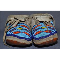 PLAINS CHILD'S MOCCASINS