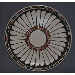 SAN ILDEFONSO POTTERY PLATE