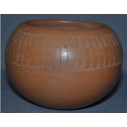 SAN ILDEFONSO POTTERY BOWL