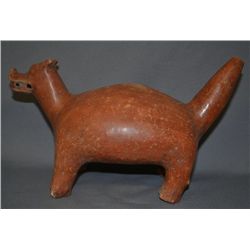 MOUND BUILDER STYLE POTTERY EFFIGY