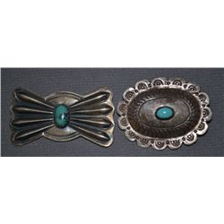 TWO NAVAJO PINS