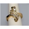 Image 2 : CZ 14K GOLD PLATED RING