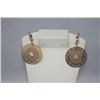 Image 2 : 14K GOLD PLATED CZ DANGLING EARRINGS