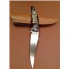 Image 1 : Beauchamp Knife with Scrimshawed Wolf Handle