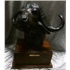 Image 1 : "Dagga Boy" Cape Buffalo Bronze Sculpture