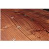 Image 2 : Hand Carved Walnut Sofa Table With Inlays and Twisted Juniper Base