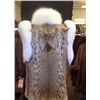 Image 2 : American Cat Lynx Vest with Shadow Fox Trim