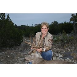 4-Day Whitetail Buck Hunt for One Hunter and One Non-Hunter in Texas - Includes Trophy Fee