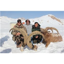 7-day Mid-Asian Ibex Hunt for One Hunter in Kyrgyz Republic - Includes Trophy Fee