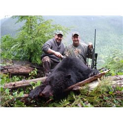5-Day Coastal Black Bear Hunt for One hunter in Vancouver Island