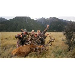 6-Day Red Stag Hunt for One Hunter and One Non-Hunter in New Zealand - Includes Trophy Fee