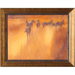 "Dusty Trail" - Oil on Canvas by Kim Donaldson