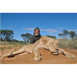 7-Day Lioness Hunt for Two Hunters in South Africa - Includes Trophy Fee