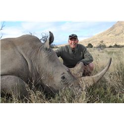 7-Day DARTED White Rhino Hunt for One Hunter and One Non-Hunter in South Africa