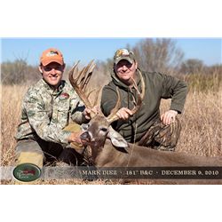 3-Day Whitetail Deer Hunt for three YOUTH and Three Adult Observers in Texas - Includes Trophy Fees