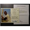 Image 1 : Frank Robinson Autographed 8x10 HOF Induction Day