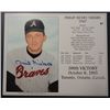 Image 1 : Phil Niekro Autographed 8x10 HOF Induction Day