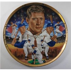 MICKEY MANTLE 1989 SPORTS IMPRESSIONS COLLECTOR PLATE