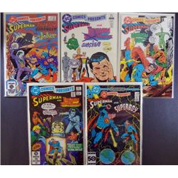 DC Comics Presents Group of 5 NMT Comics.