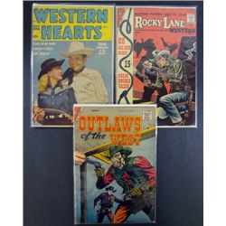 3 Western Comics from the Fifties