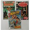 Image 1 : 3 Comics: Where Monsters Dwell #1 Jan 70, Tower of Shadows #1 Sept 69 & Ghosts#7