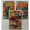 Image 1 : 3 Comics: Godzilla #1 Aug 77, Star Wars #2 Aug 77, Nick Fury  Agent of Shield #2
