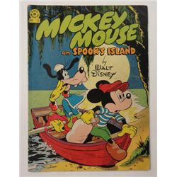 Comic Book:  Four Color #170 Mickey Mouse on Spook's Island 1947