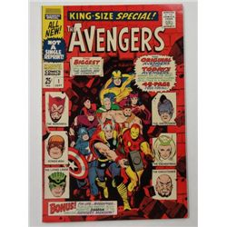 Comic Book:  Avengers King-Size Special #1  Sept 1967
