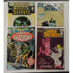 4 Comic Books: Tower of Shadows King-Size Special #1, House of Secrets #95,97,99