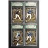Image 1 : 4 - Graded 1999 Revolution MLB Icons