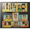 Image 1 : 50 - 1960 Topps Baseball Cards.  Mostly VGEX, clean.