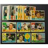 Image 1 : 50 - 1960 Topps Baseball Cards.  Mostly EX-VGEX.