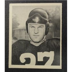 1948 Bowman Football  #1 Joe Tereshinski (R)