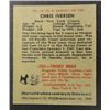 Image 2 : 1948 Bowman Football  #10 Chris Iversen (R)