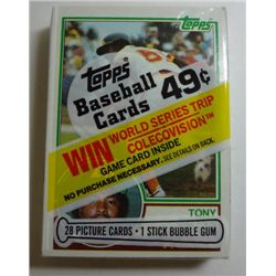 1983 Topps Baseball unopened Cello Pack.