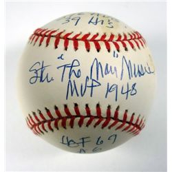 Stan Musial AUTOGRAPHED Baseball w/COA