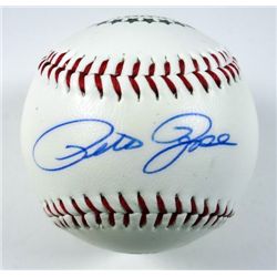 Pete Rose AUTOGRAPHED 4256 Career Hits Baseball w/COA