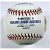 Image 2 : Don Larsen AUTOGRAPHED Baseball  --  Reggie Jackson Authentics.