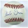 Image 1 : Monte Irvin AUTOGRAPHED BASEBALL -- PSA/DNA/COA