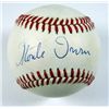 Image 1 : Monte Irvin AUTOGRAPHED BASEBALL -- PSA/DNA/COA