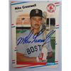 Image 1 : Mike Greenwell AUTOGRAPHED Fleer #354 Baseball Card.