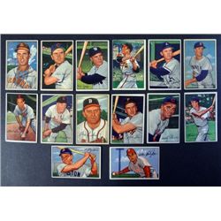 14 - 1952 Bowman Baseball Cards  mostly VGEX or Better.